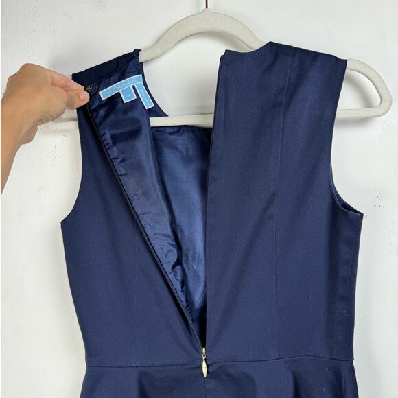 Draper James Preppy Old Money Quiet Luxury Classy Coquette Mini Dress Size 0 - Picture 8 of 10